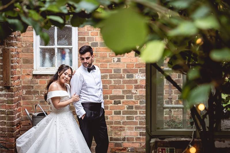 Bride and Groom portrait