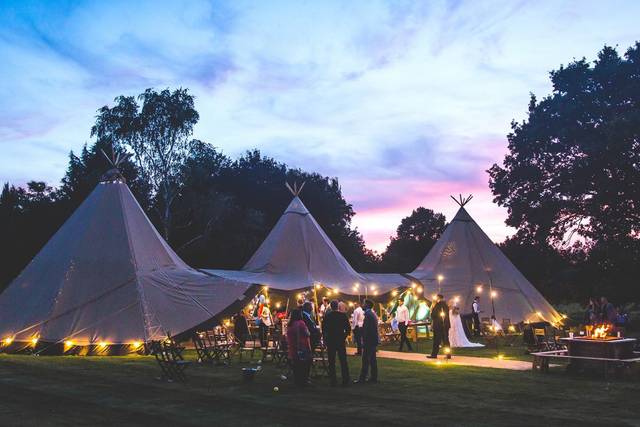 Tipi tent clearance hire