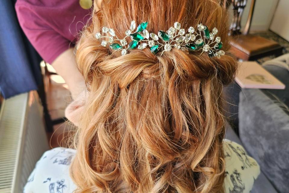 That hair colour 😍