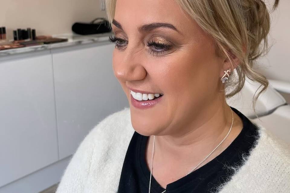 Glam look