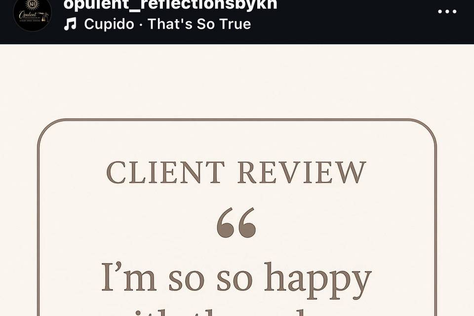 Client review