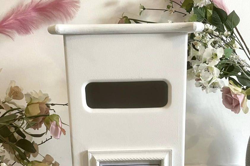 Wedding Post Box hire £15