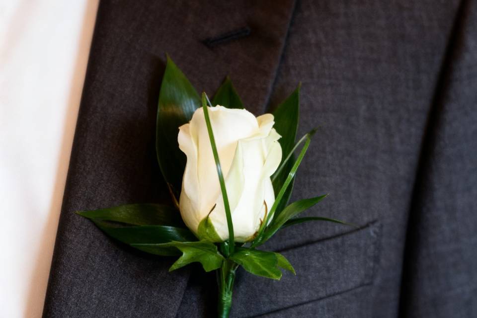 Rose Buttonhole