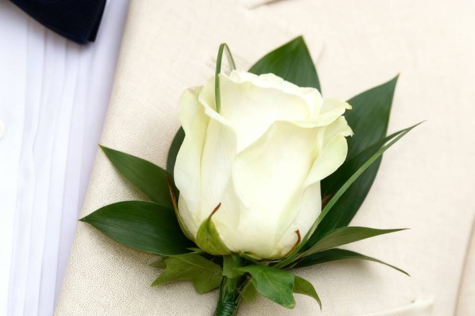 Rose Buttonhole
