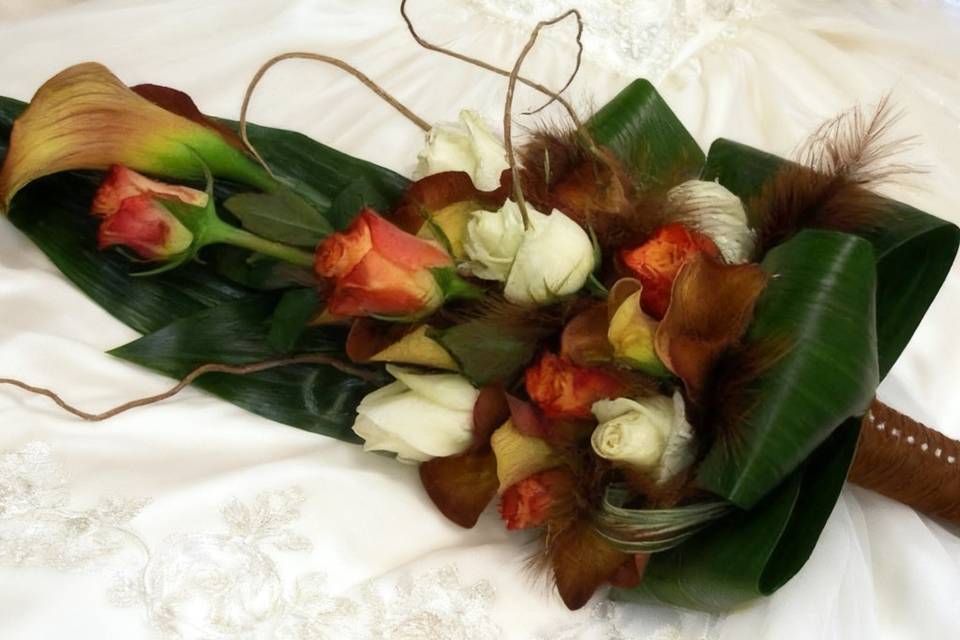 Over the arm Bouquet