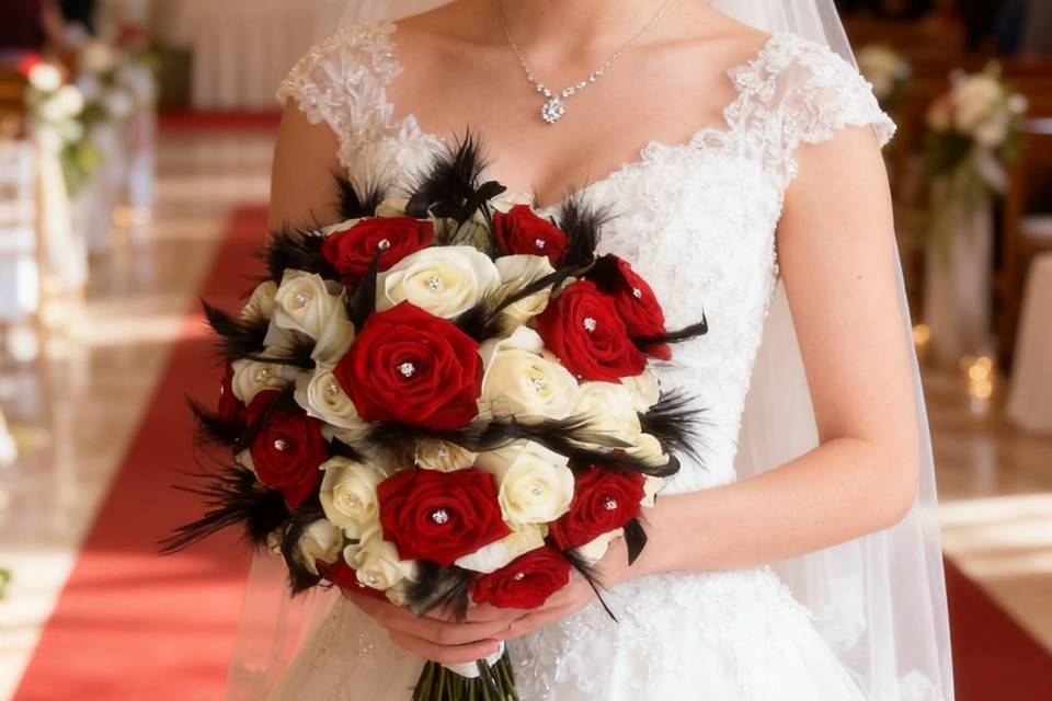 Roses Hand Tied