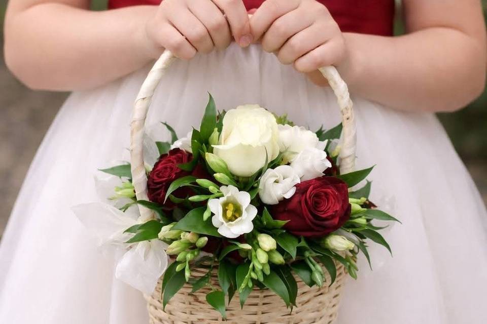Flower Girl Basket