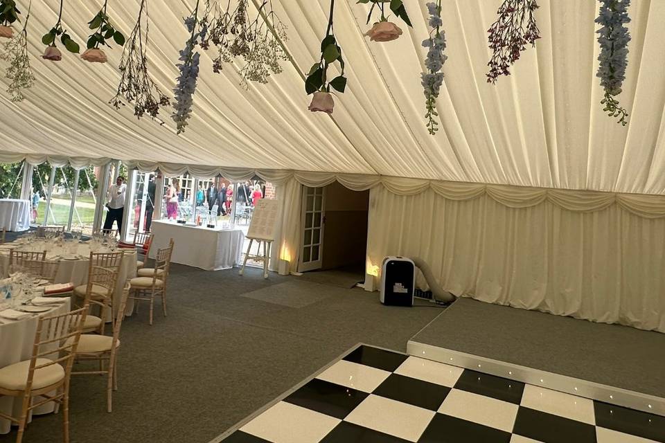 F Hanging Garland