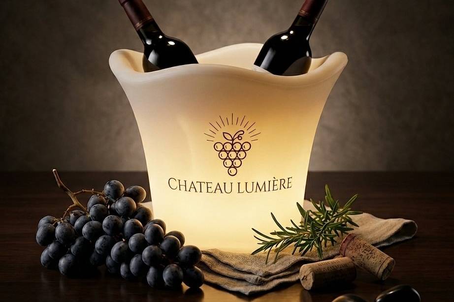Custom LED ice bucket