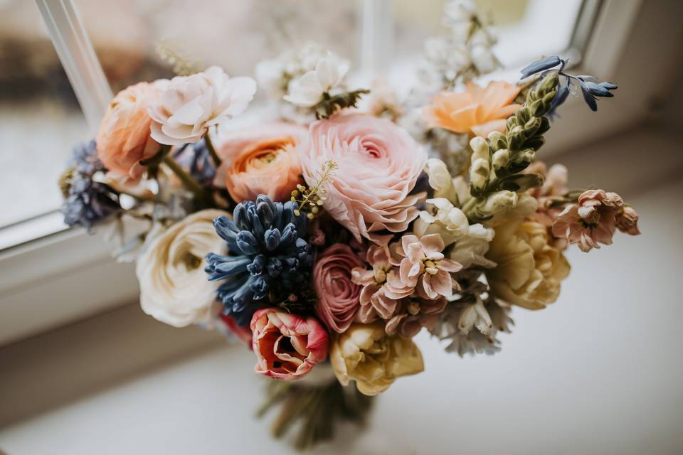 Bridal bouquet at Fairbank