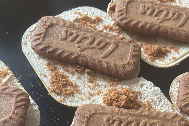 Our biscoff dessert