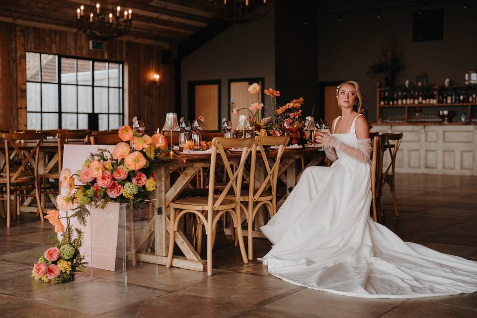 Wedding at Botley Hill Barn