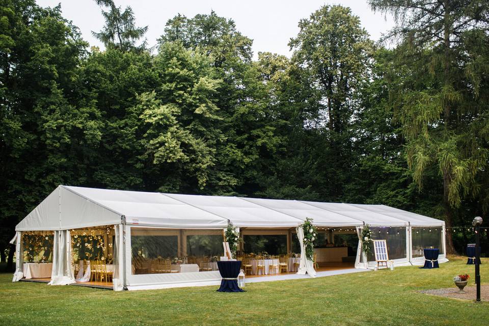 Marquee wedding