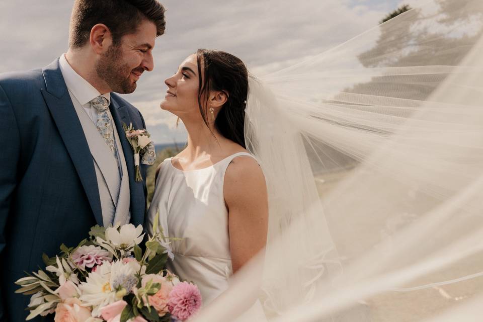 Church wedding in surrey