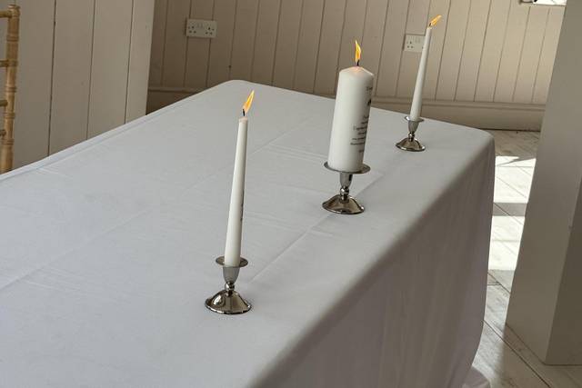 Unity candle