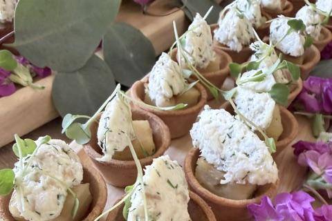 Goats cheese tartlets
