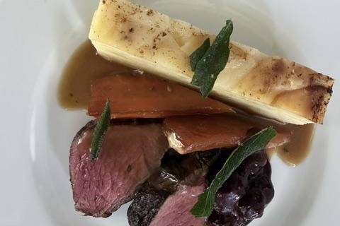 Marinated Somerset lamb rump