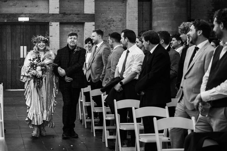 Father and the bride