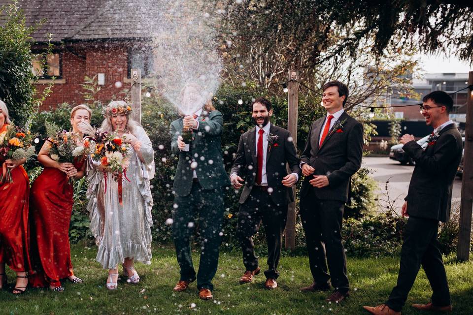 Champagne shot