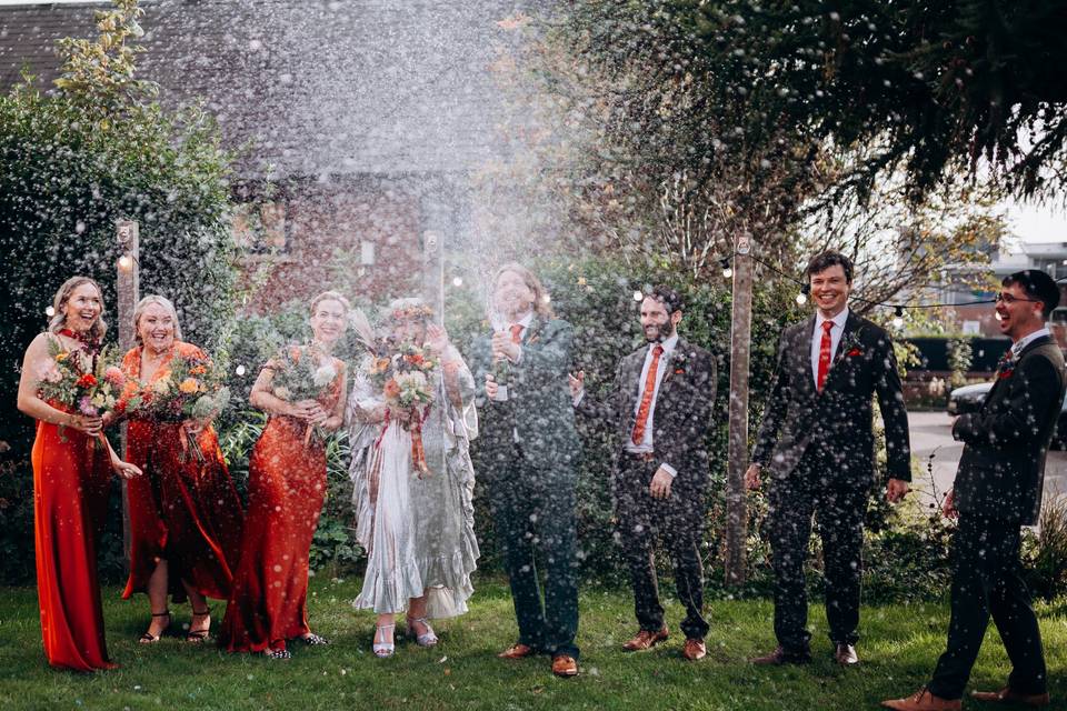 Champagne shot