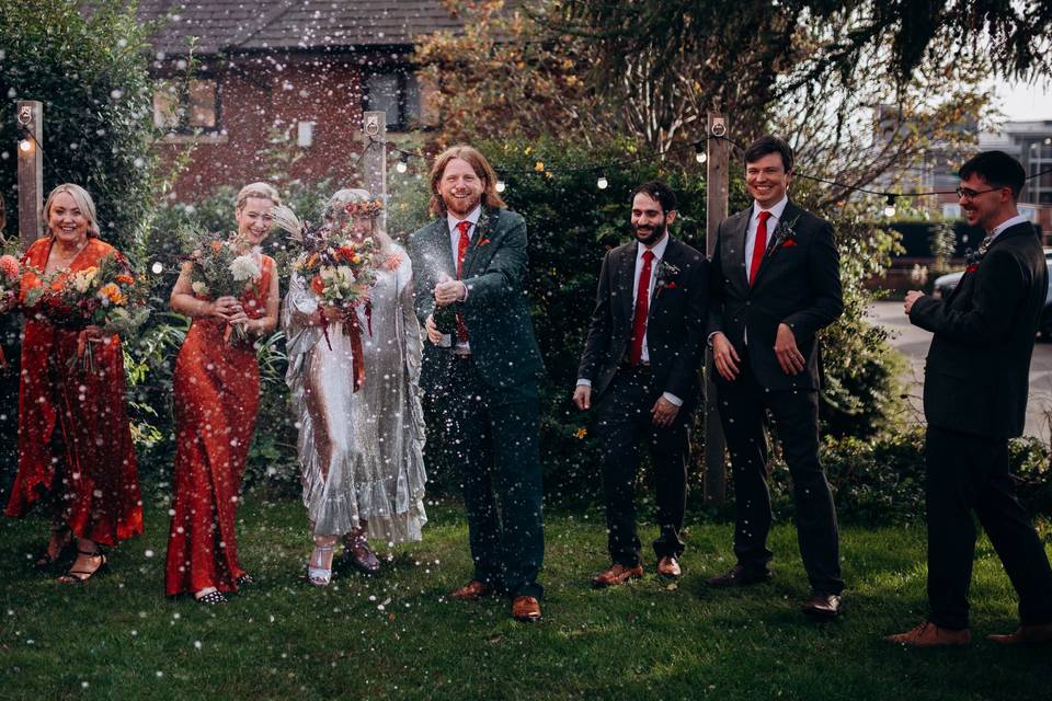 Champagne shot