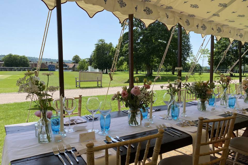 Marquee wedding