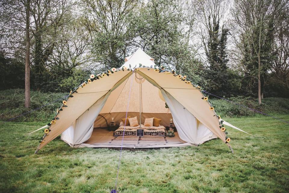 Beautiful glamping options