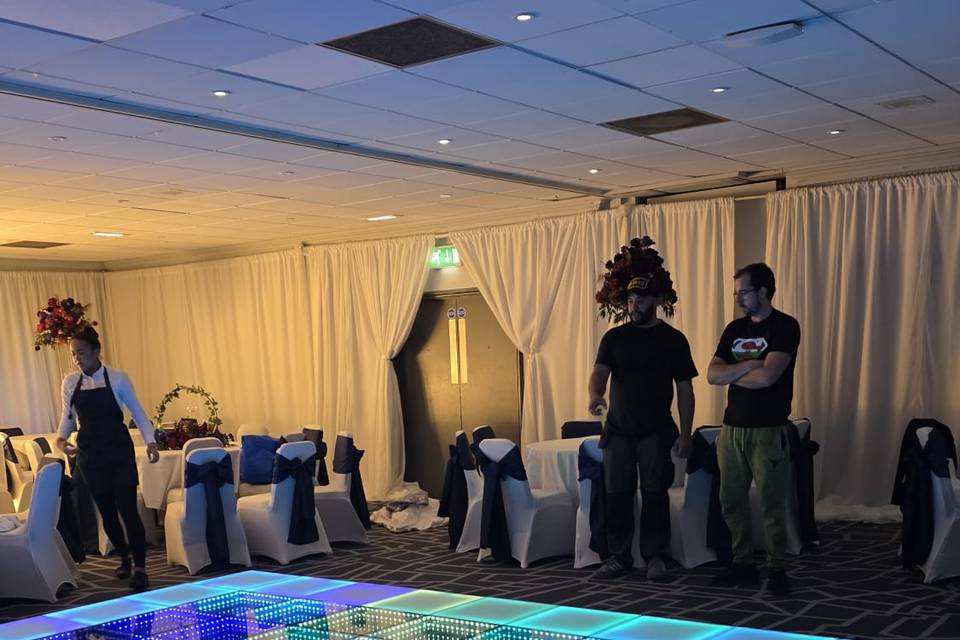LED dance floor