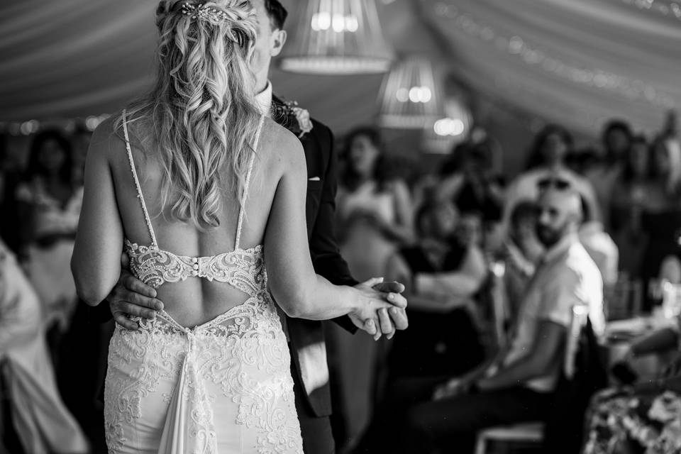 First dance Llanerch Vineyard