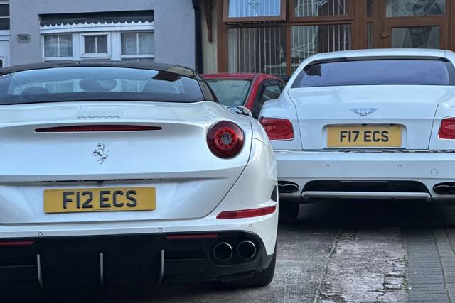 Ferrari and Bentley
