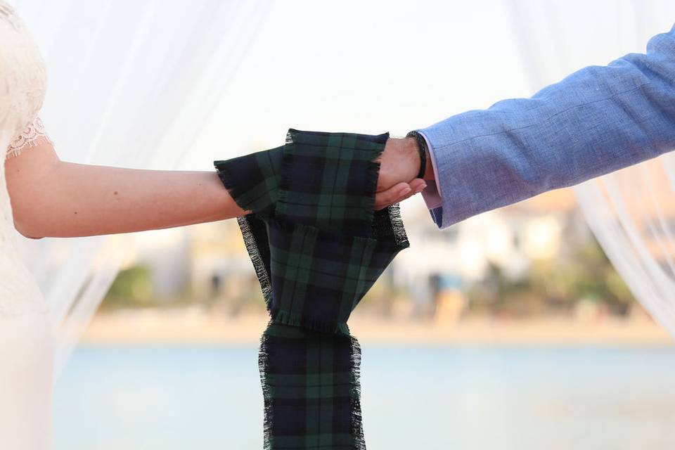 Tartan Handfasting Ceremony