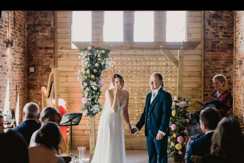 Sedgewell Barn wedding