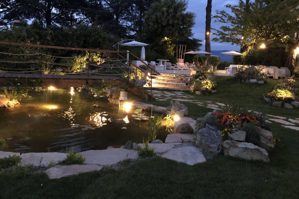 Pond/garden