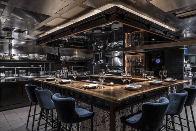 Dine at the Chef's Table