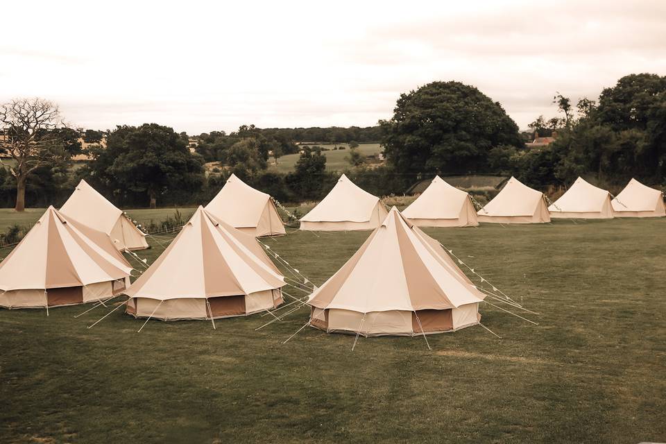 Glamping Bell Tents