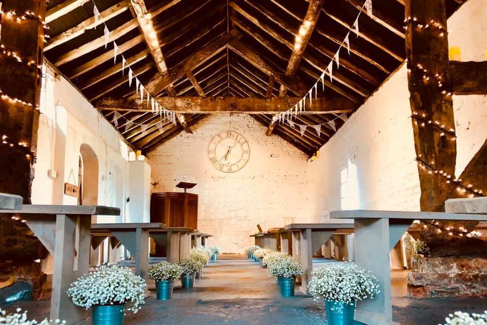 Stables ceremony space