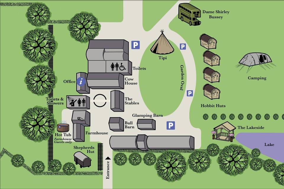 Plan of Stanford Farm