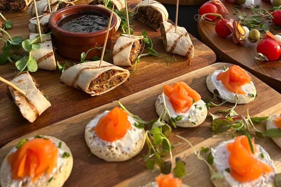 Canape selection