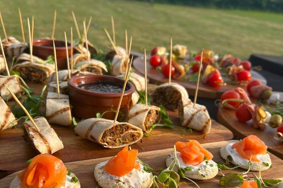 Canape selection