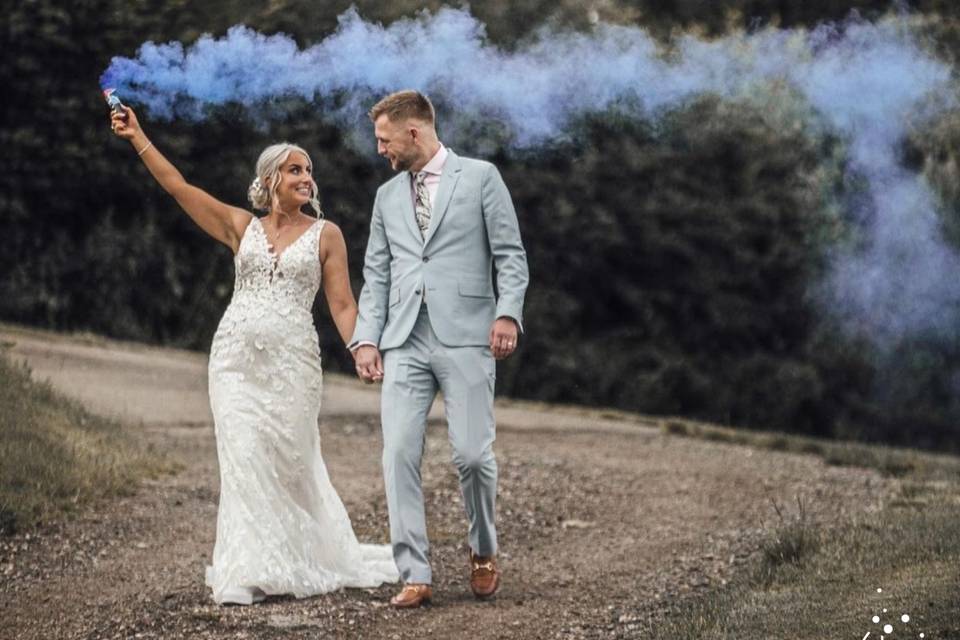 Smoke bomb image