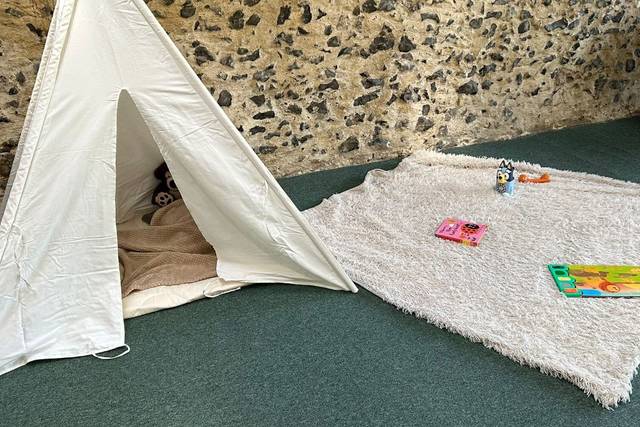 Naptime ready for our guests