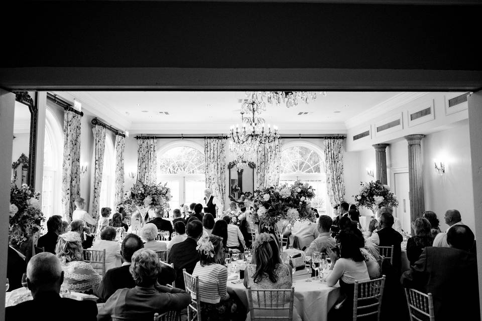 Wedding Breakfast Orangery