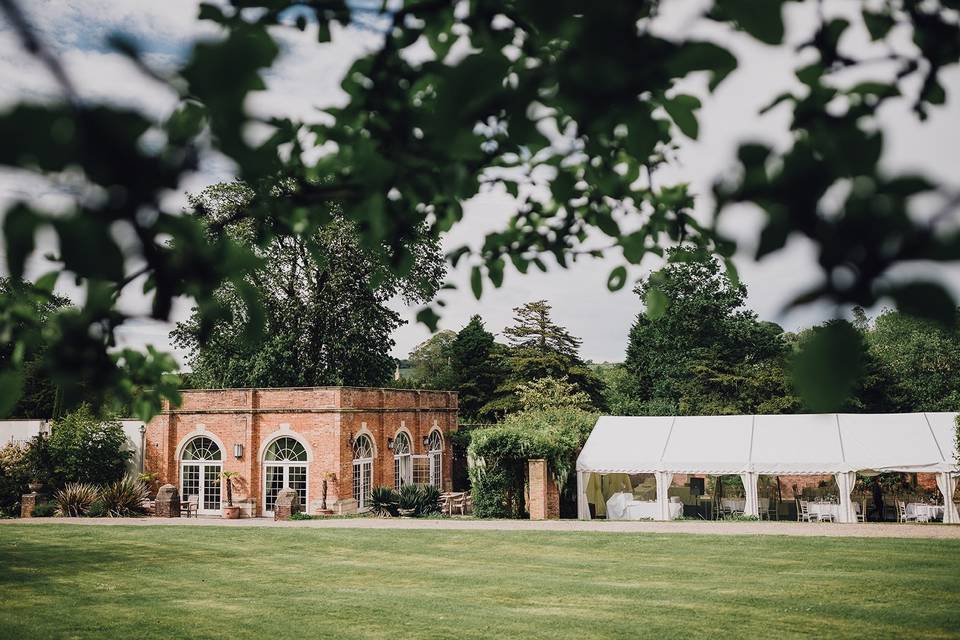 Orangery & Marquee