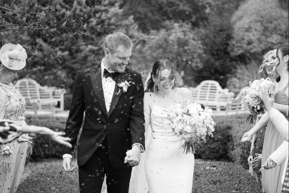 Classic confetti shot
