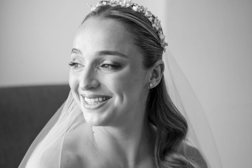Bridal close up