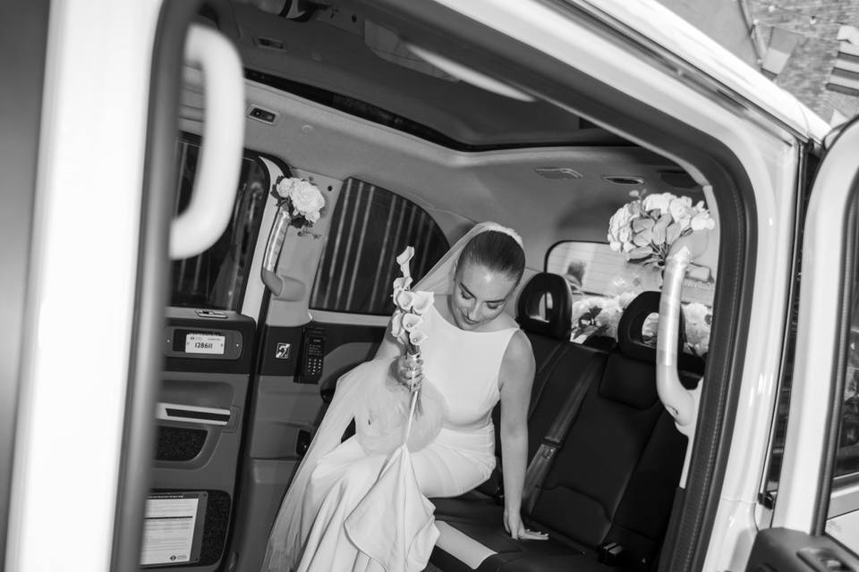 Brides arrival