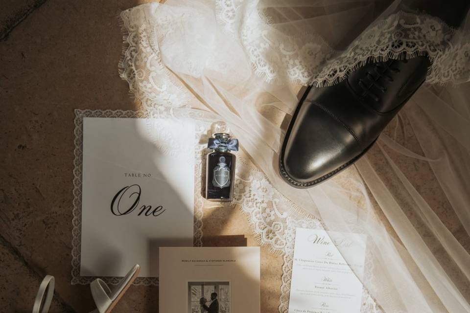 Classic flatlay