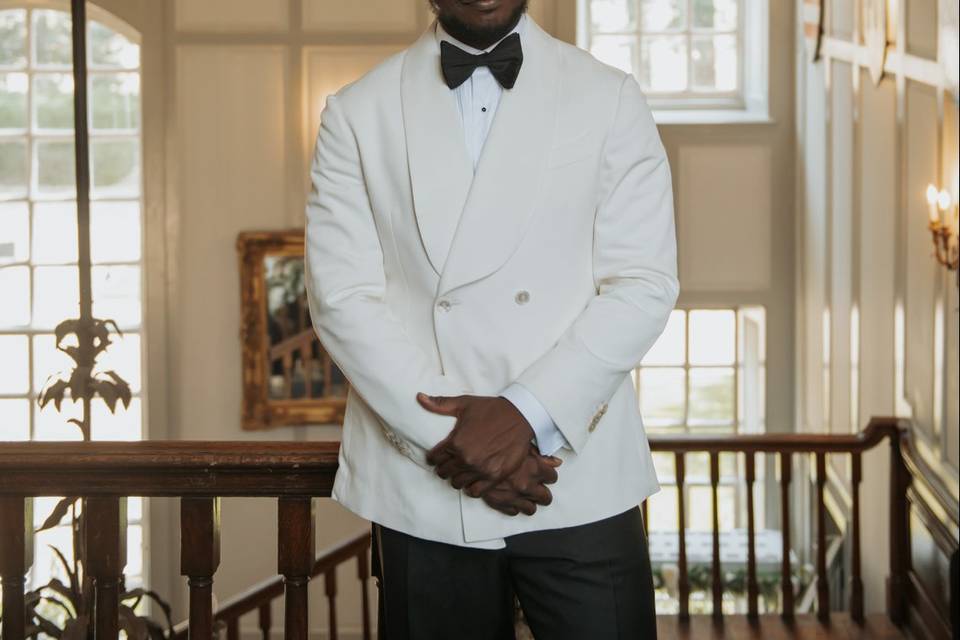 Groom portrait