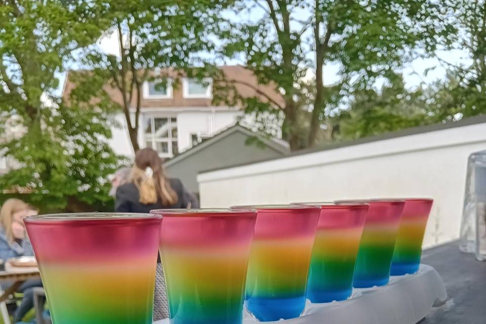 Rainbow shots