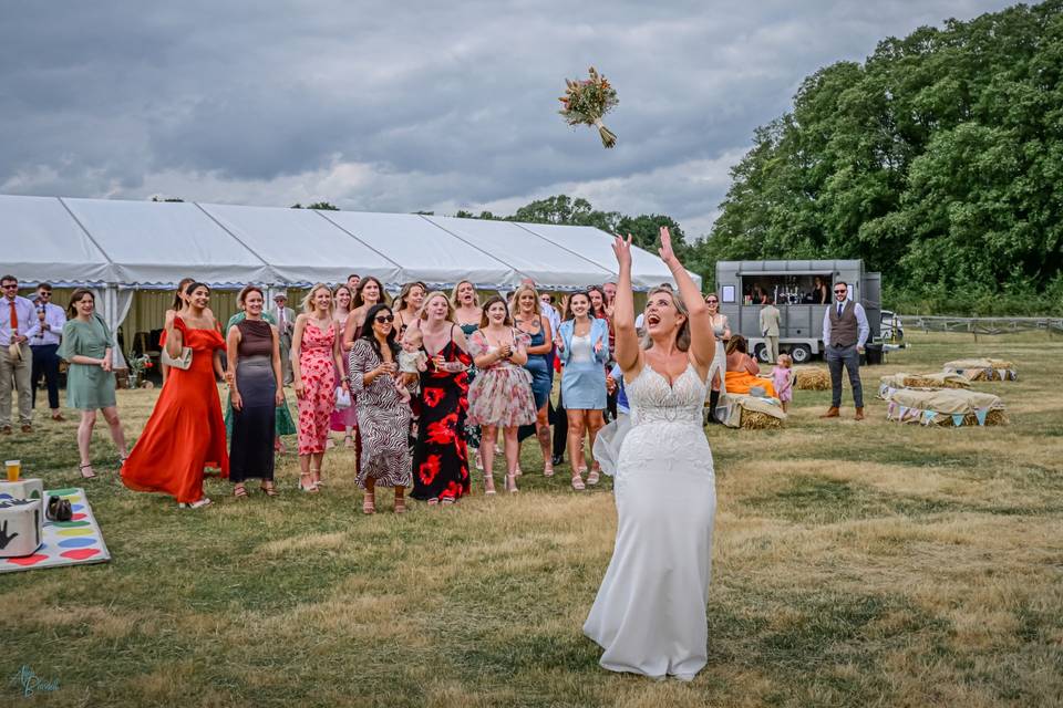 Bouquet Toss